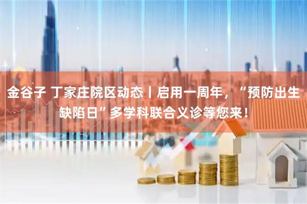 金谷子 丁家庄院区动态丨启用一周年，“预防出生缺陷日”多学科联合义诊等您来！